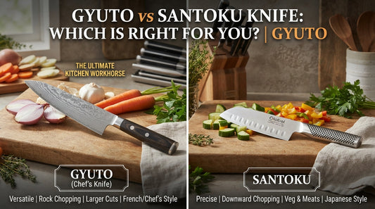 Gyuto vs. Santoku: Which Japanese Chef's Knife is Right for You?
