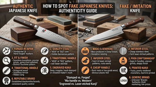How to Spot a Fake Japanese Knife: A Buyer’s Guide