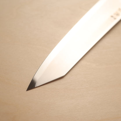 Hatsukokoro Kaijin Blue #2 Stainless Clad Kiritsuke Gyuto 210mm - Olive Wood Handle