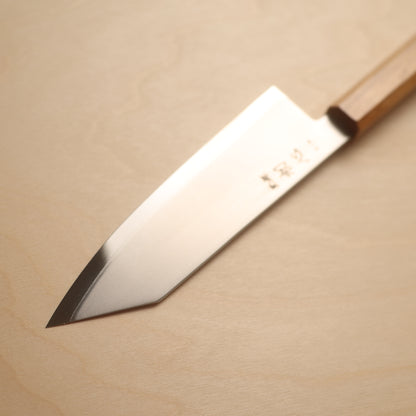 Hatsukokoro Kaijin Blue #2 Stainless Clad Bunka 180mm - Olive Wood Handle