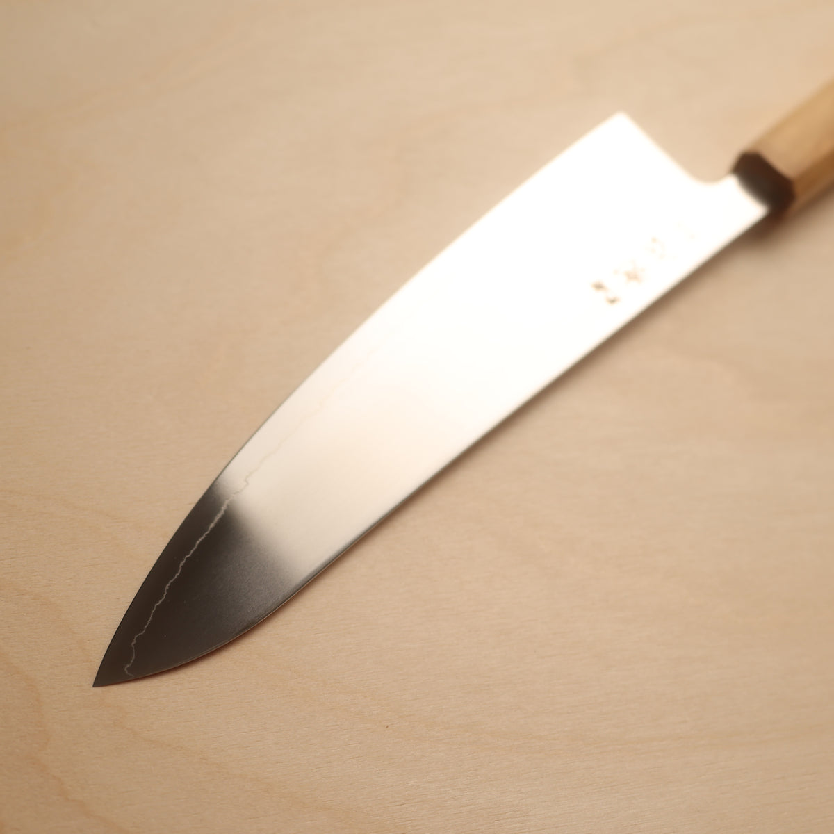 Hatsukokoro Hikari SLD Stainless Clad Gyuto 210mm - Olive Wood Handle
