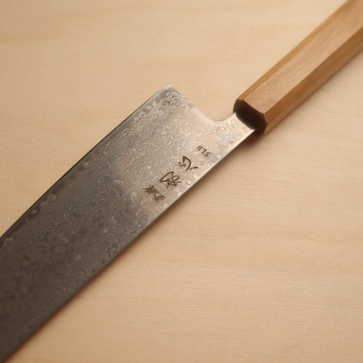 Hatsukokoro Hikari SLD Stainless Clad Gyuto 210mm - Olive Wood Handle
