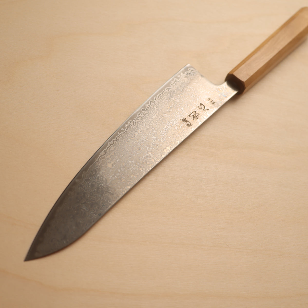 Hatsukokoro Hikari SLD Stainless Clad Gyuto 210mm - Olive Wood Handle