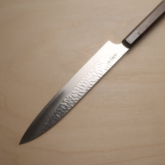 Nigara Hamono SG2 Tsuchime Migaki Sujihiki 240mm - Wenge Handle