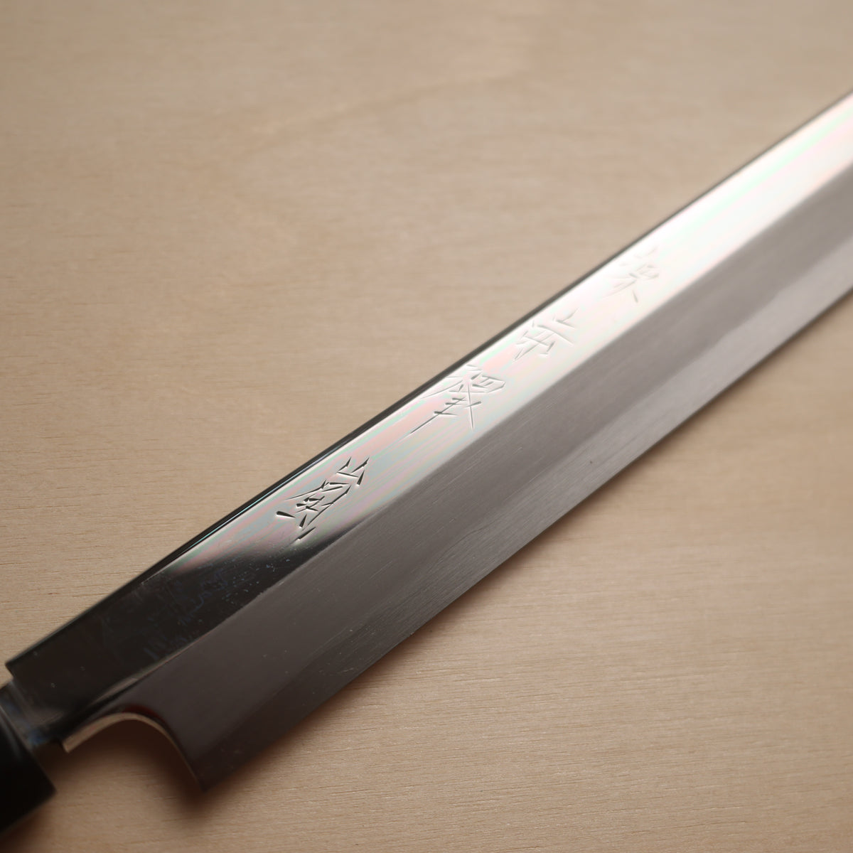 Akazawa Arashi VG10 Kyomen Tsurugi Yanagiba 300mm - Ebony Handle