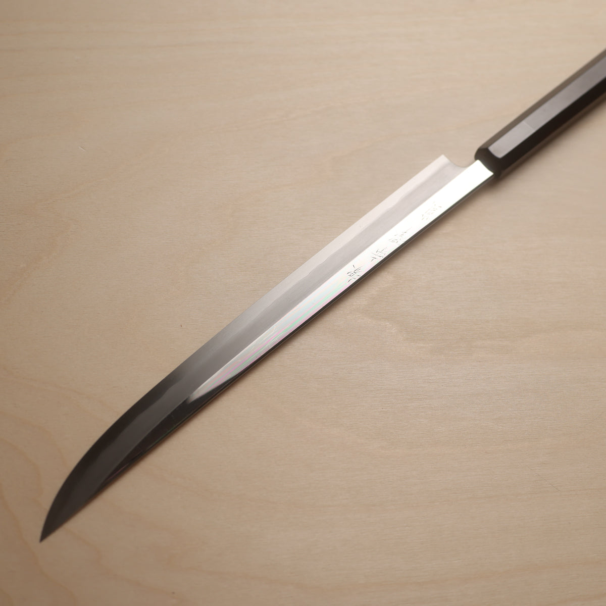 Akazawa Arashi VG10 Kyomen Tsurugi Yanagiba 300mm - Ebony Handle
