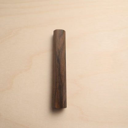Handmade Octagonal Wa-Handle 115mm - Solid Bubinga Wood (Mono-Construction)
