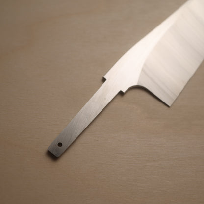 Burrfection CPM MagnaCut 170mm Bare Blade Blank - Tall Bunka / Kiritsuke Profile