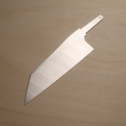 Burrfection CPM MagnaCut 170mm Bare Blade Blank - Tall Bunka / Kiritsuke Profile