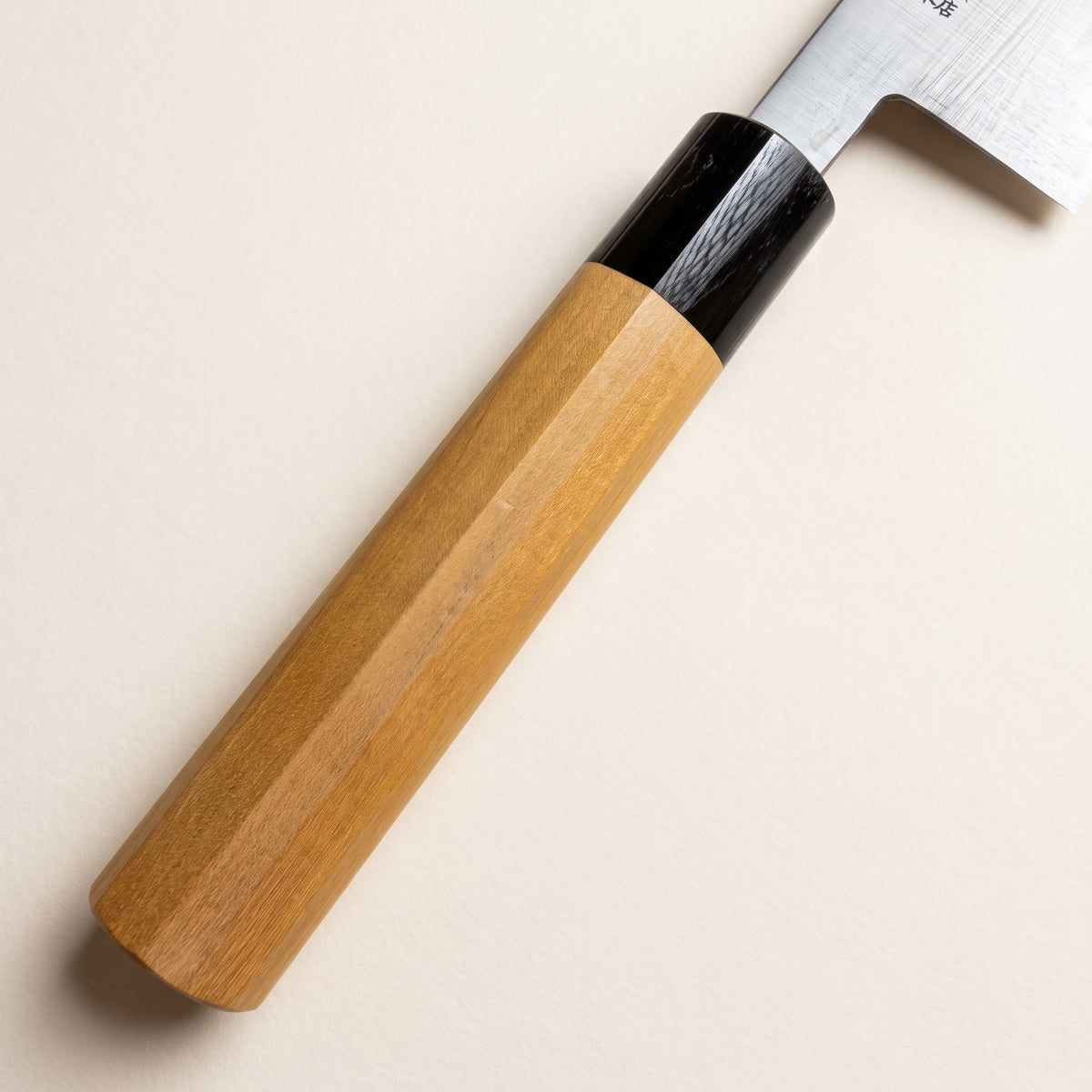 Masamoto KS3124 octagonal magnolia handle and horn ferrule